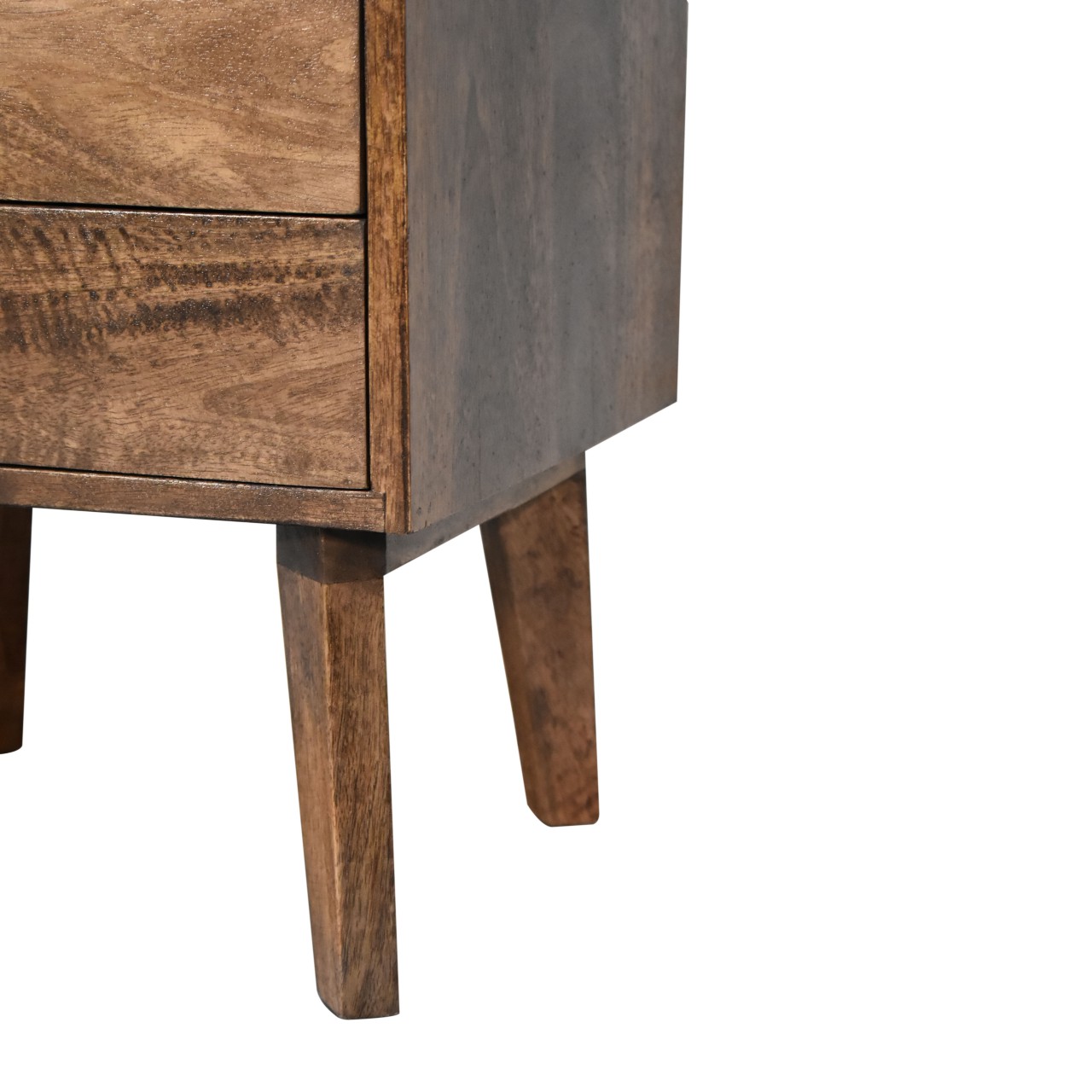 Solid Mango Wood Platform Bedside - Image 8