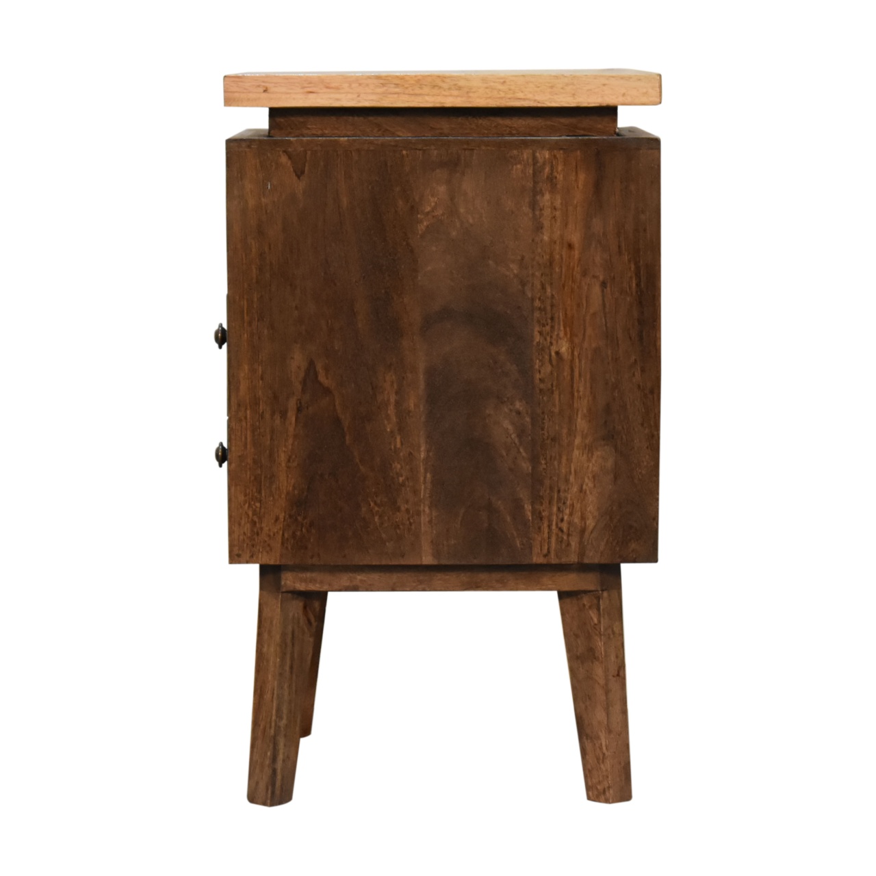 Solid Mango Wood Platform Bedside - Image 9