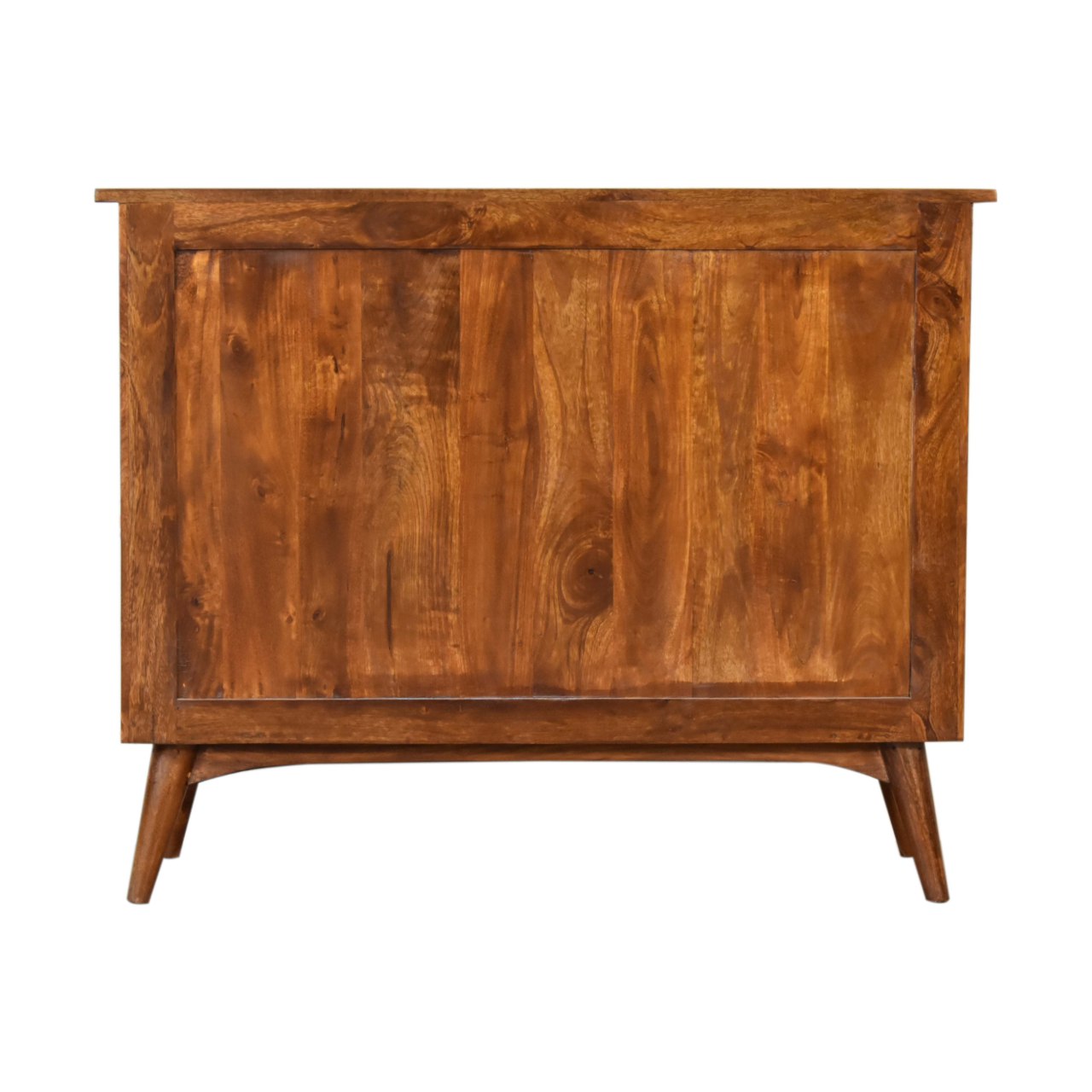 Solid Mango Wood Chestnut Finished 8 Drawer Chest of Drawers - Image 9