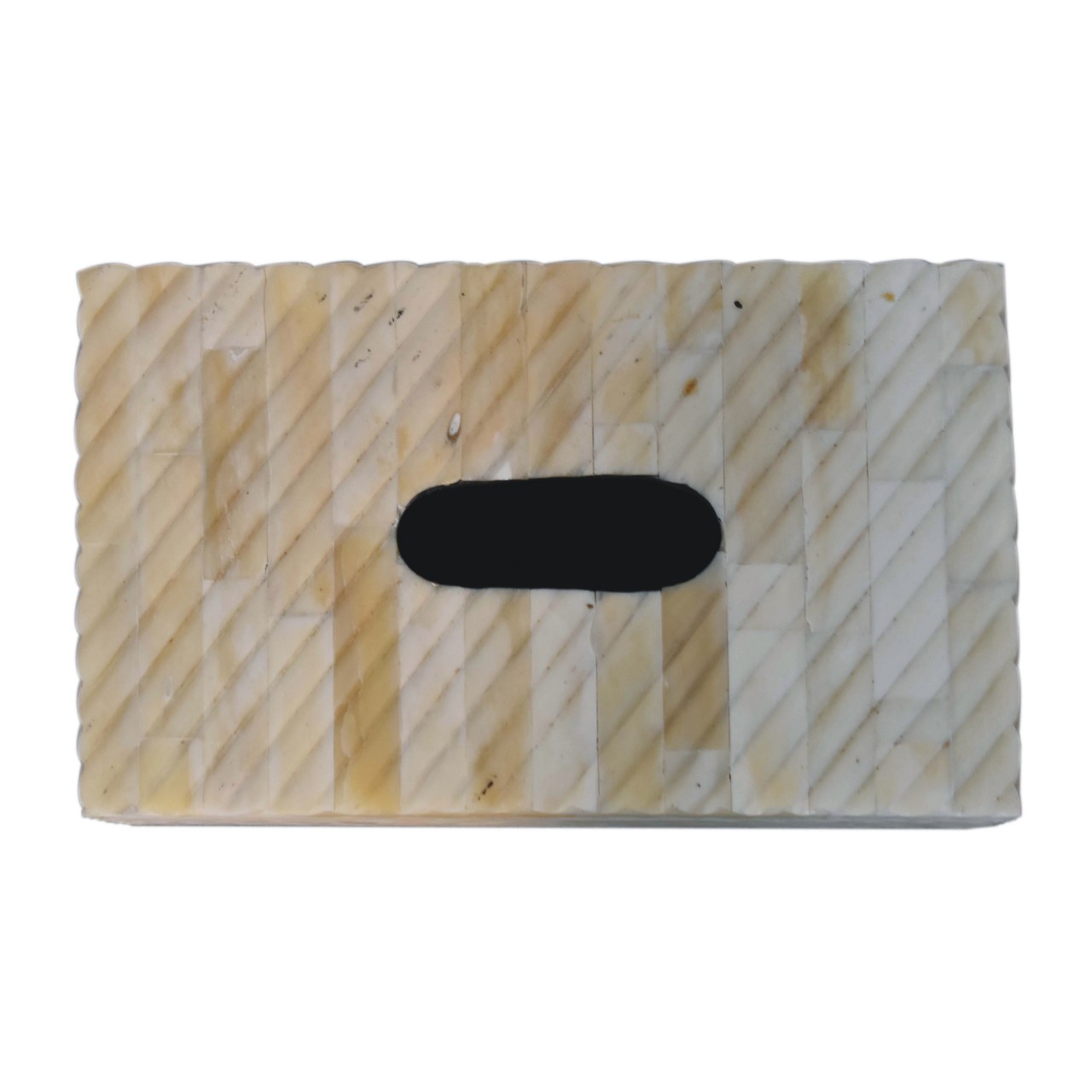 Solid Mango Wood Bone Inlay Tissue Box - Image 7