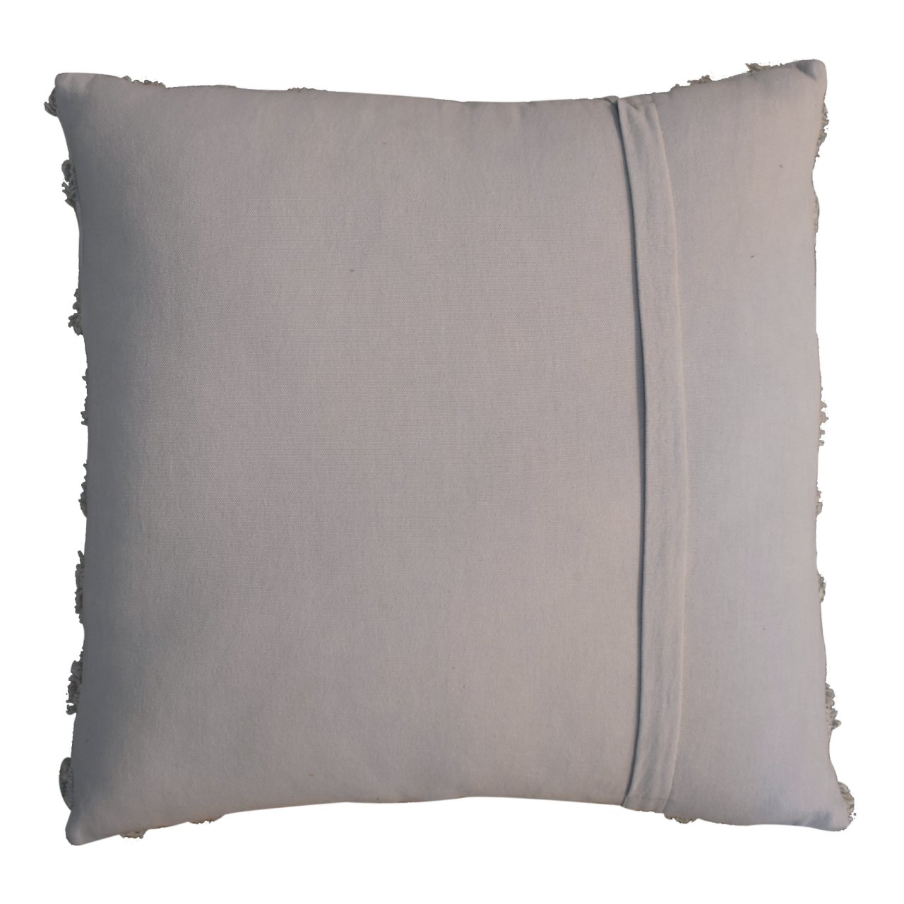Solid Mango Wood Set of 2 Tacy Grey Cushions - Image 6