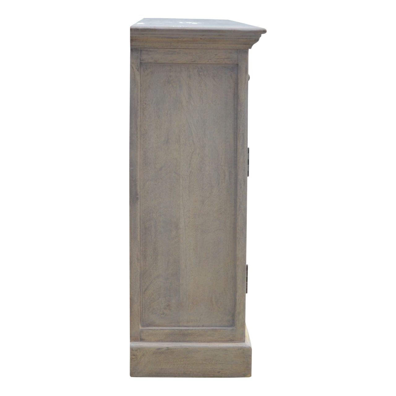 Solid Mango Wood Acid Washed Country Style 4 Drawer Glazed Sideboard - Image 8