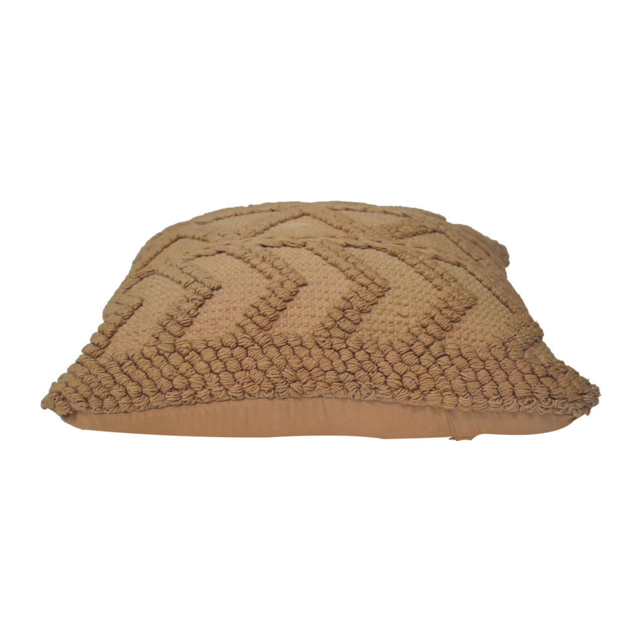 Solid Mango Wood Set of 2 Coffee Coloured Alda Cushions - Image 6