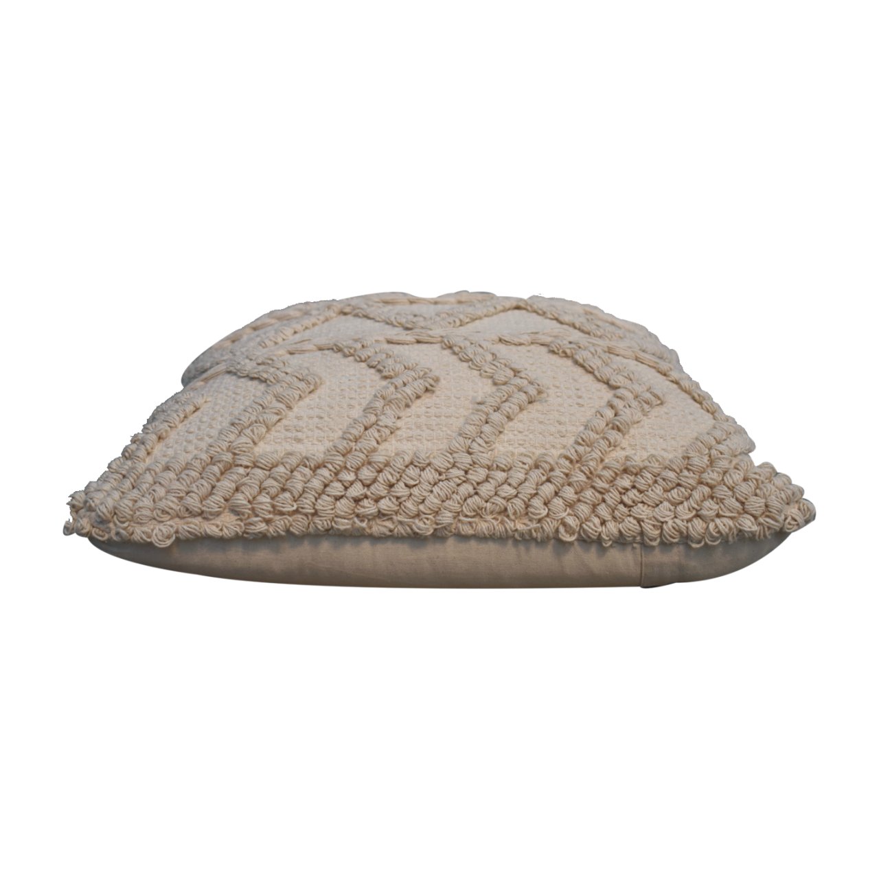 Solid Mango Wood Alda Cushion Set of 2 - Cream - Image 6