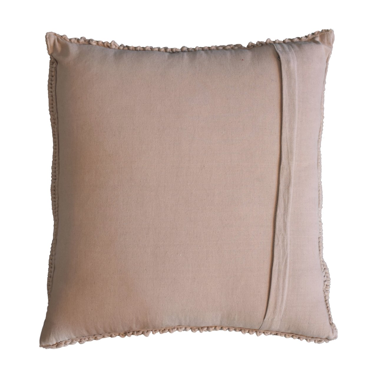 Solid Mango Wood Alda Cushion Set of 2 - Cream - Image 7