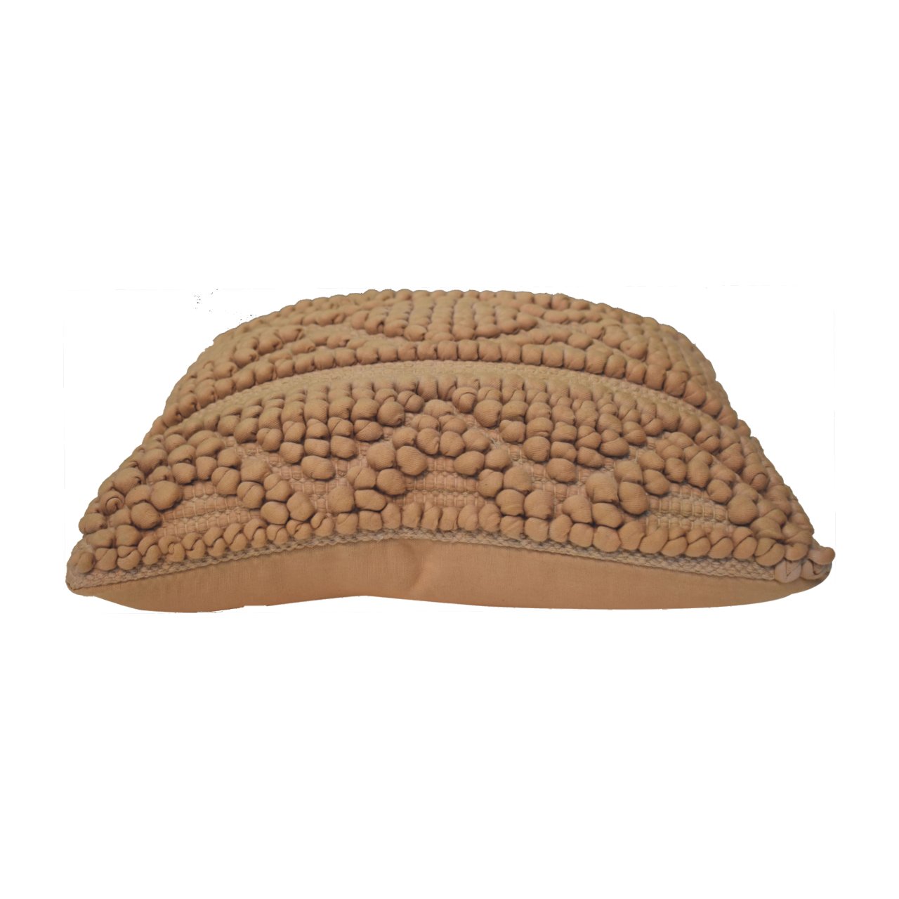 Solid Mango Wood Set of 2 Coffee Coloured Nola Cushions - Image 6