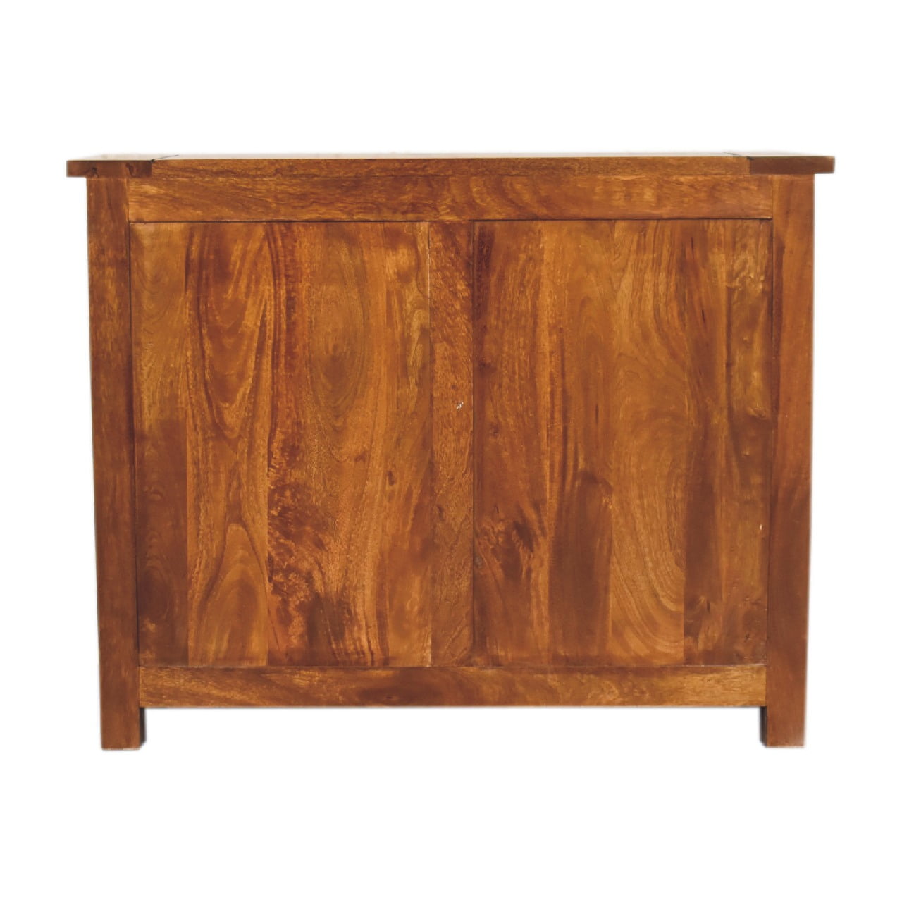 Solid Mango Wood Chestnut Finished 2 Drawer 2 Door Sideboard - Image 10