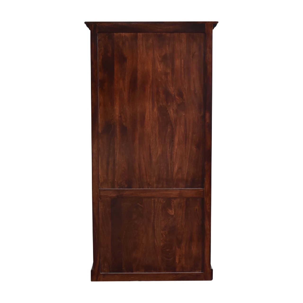 Solid Mango Wood Solid Cherry Finished Glass Doors Cabinet/Cupboard - Image 10