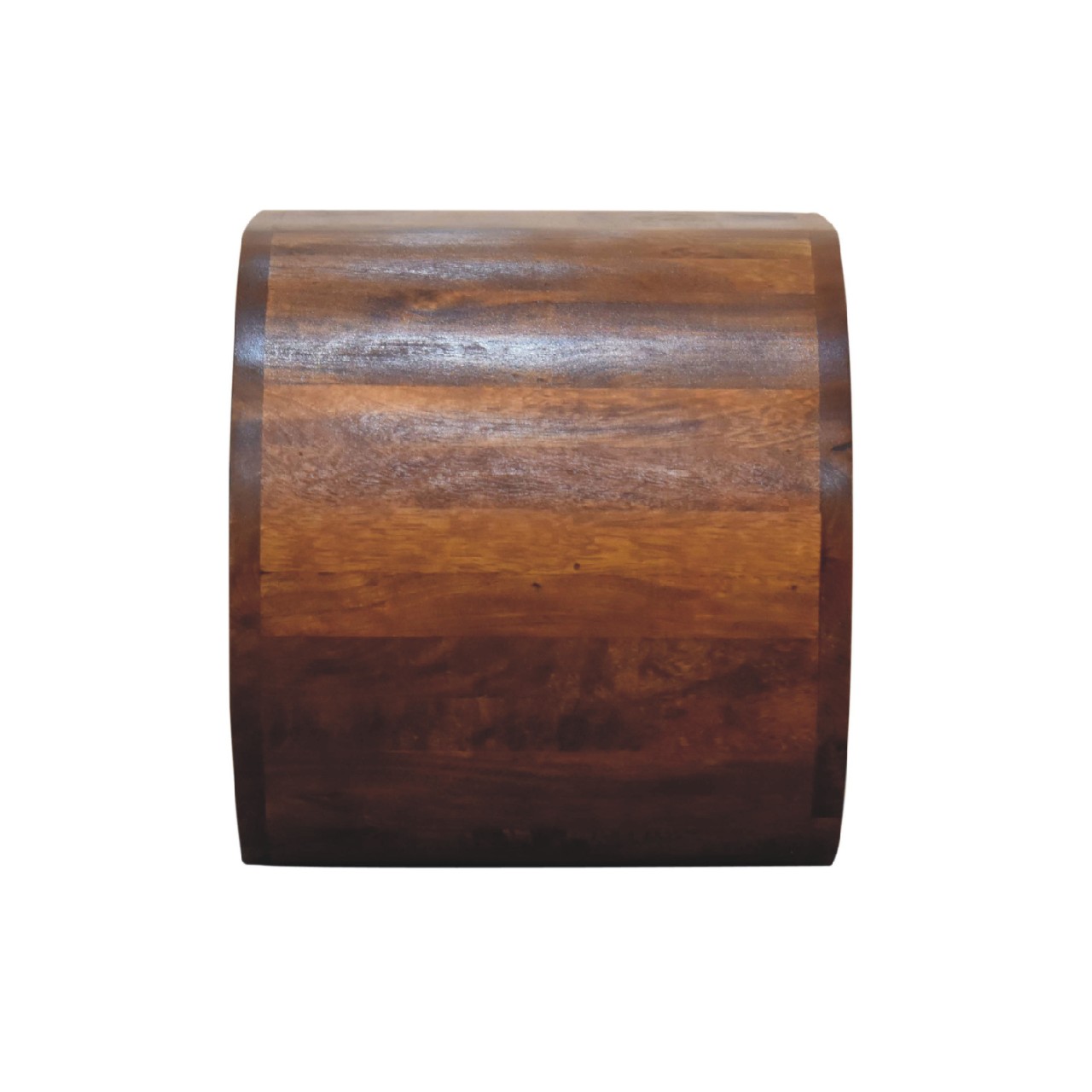 Solid Mango Chestnut Finished Wall Mounted Amaya Bedside - Image 8