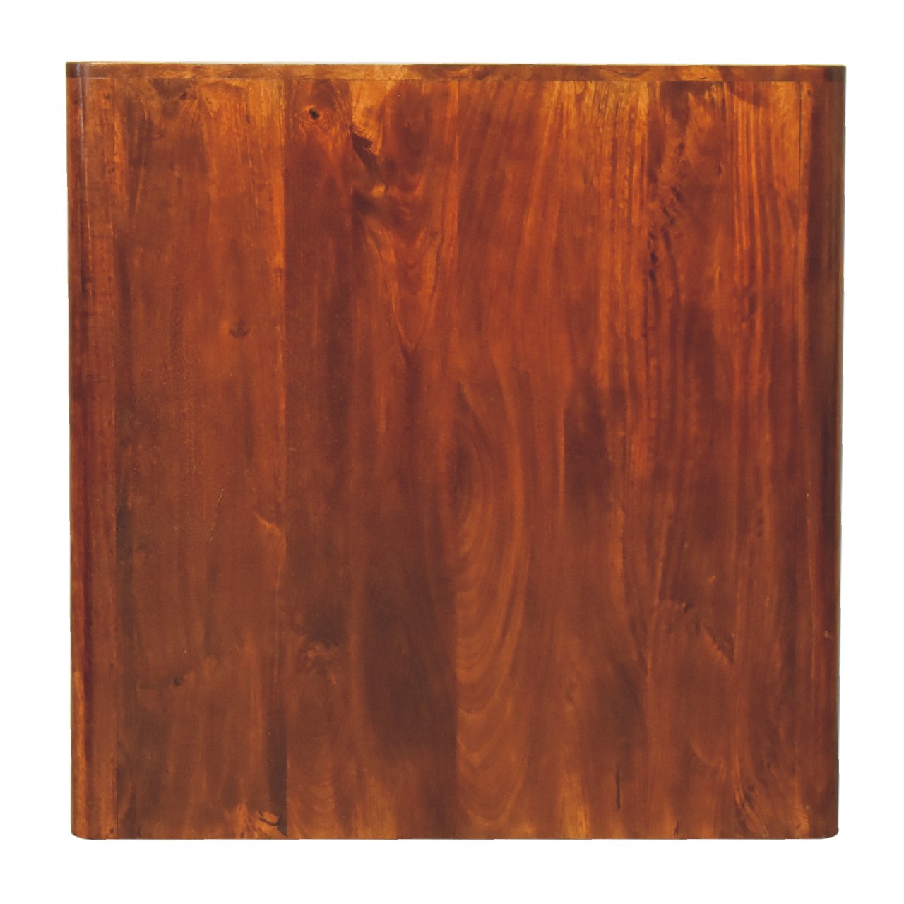 Solid Mango Wood Chestnut Finished Luca Chest of 3 Drawers - Image 10