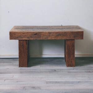 Solid Mango Wood Reclaimed Wood Chunky Coffee Table