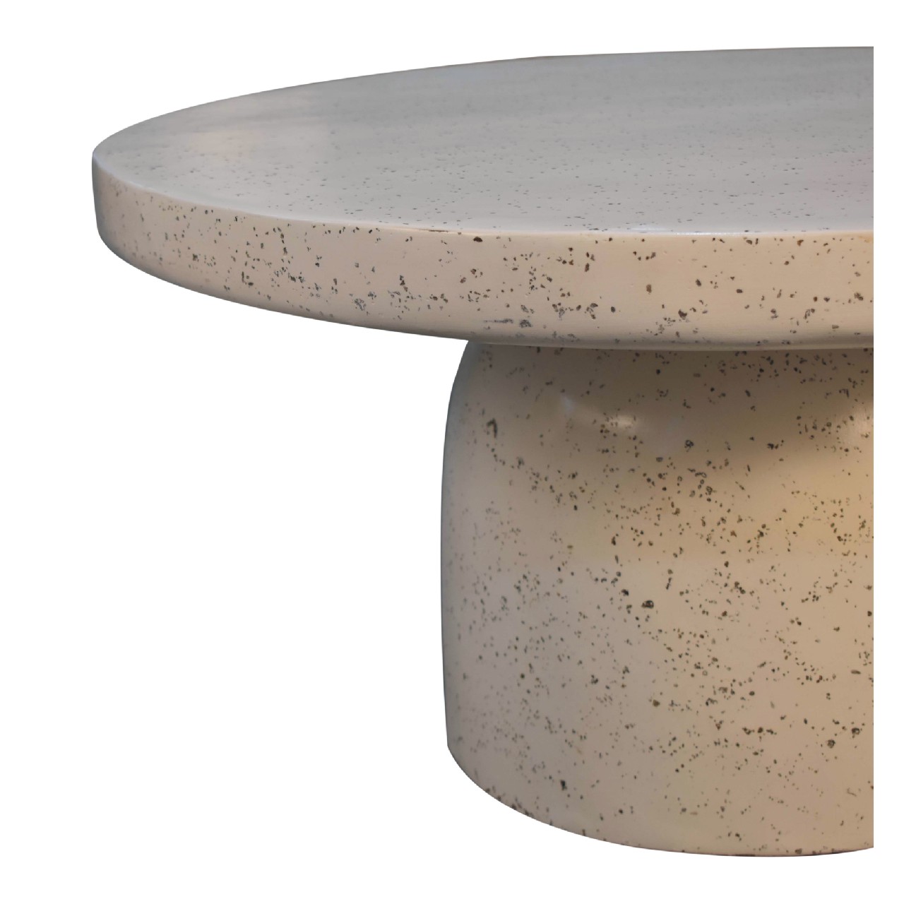 Solid Mango Wood Mosaic Terrazzo Serenity Coffee Table - Image 5