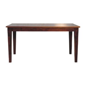 Solid Mango Wood Chestnut Finished 150cm Dining Table