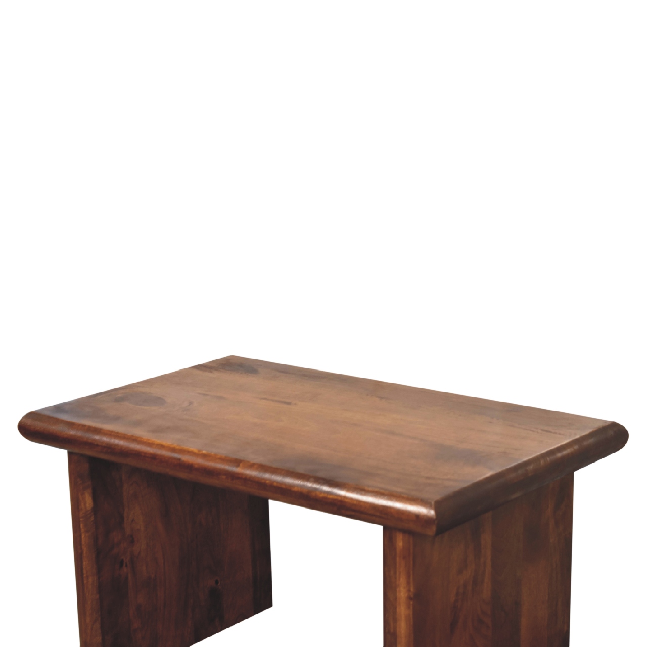 Solid Mango Wood Chestnut Finished Rio Coffee Table - Image 4