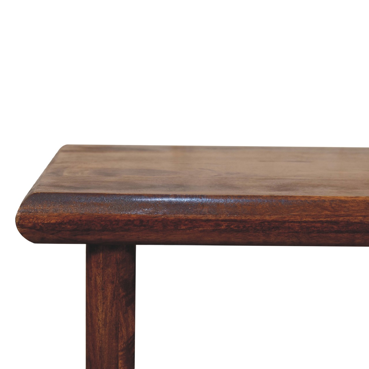 Solid Mango Wood Chestnut Finished Rio Coffee Table - Image 5