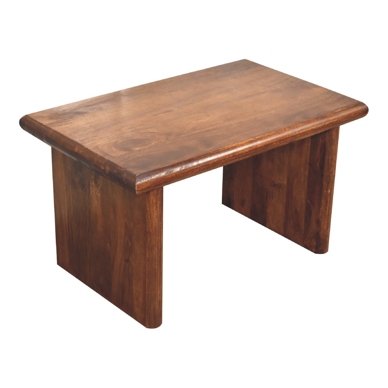 Solid Mango Wood Chestnut Finished Rio Coffee Table - Image 6