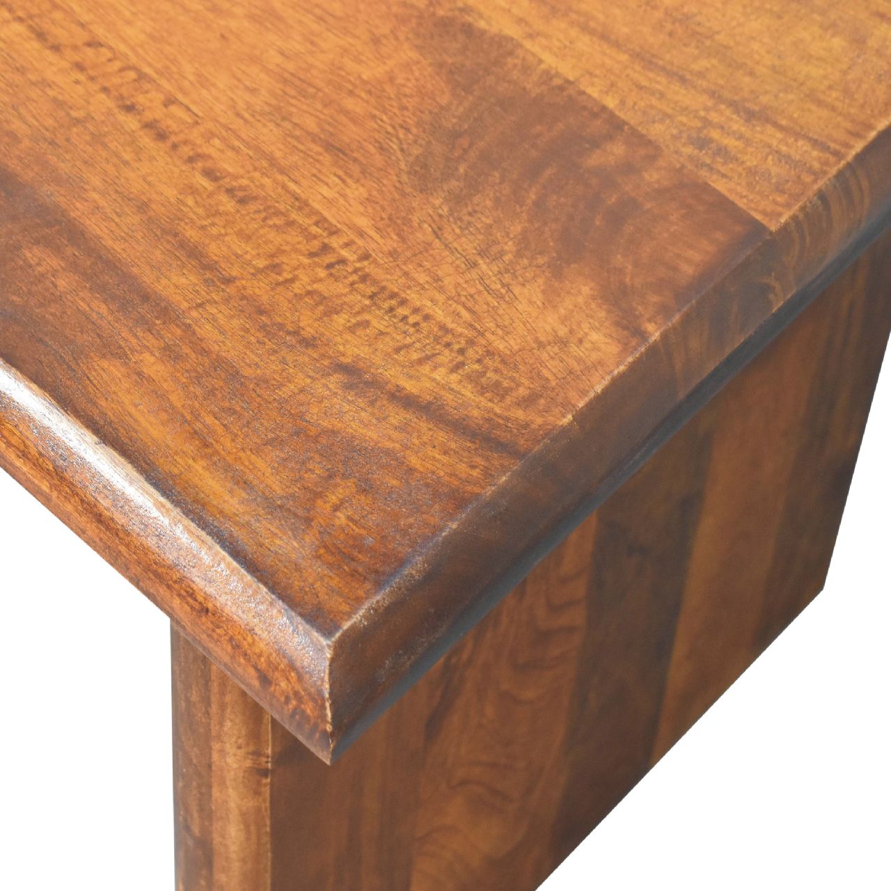 Solid Mango Wood Chestnut Finished Rio Coffee Table - Image 7