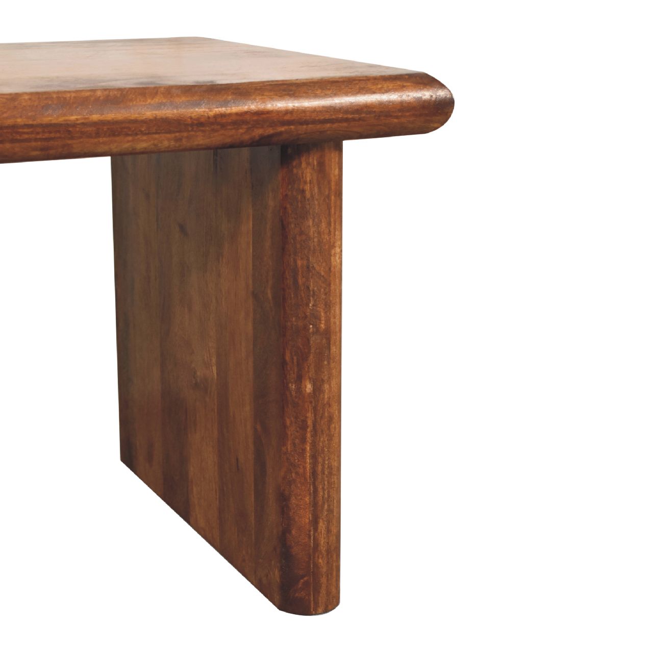 Solid Mango Wood Chestnut Finished Rio Coffee Table - Image 8