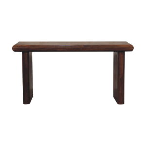 Solid Mango Wood Chestnut Finished Rio Bench