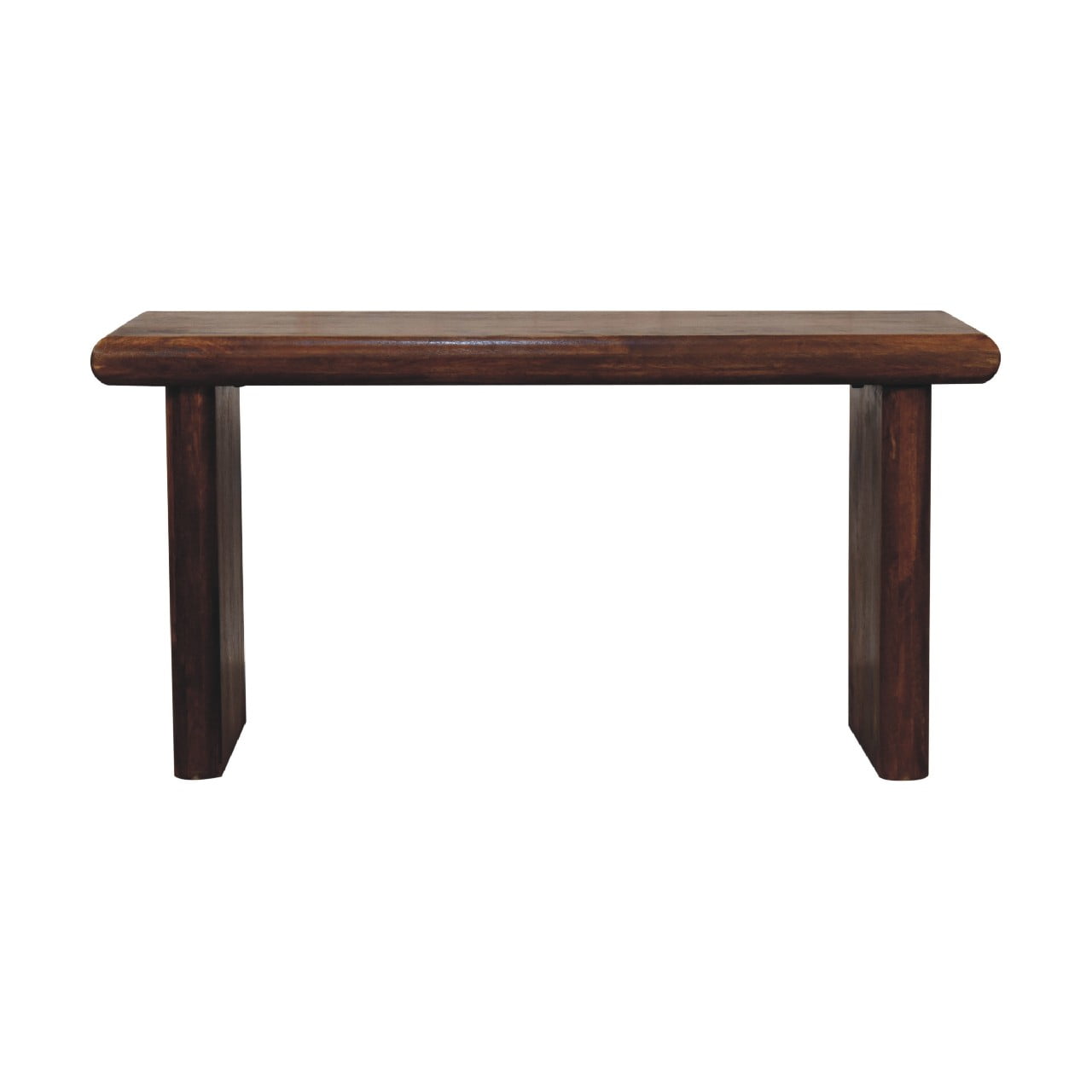 Solid Mango Wood Chestnut Finished Rio Bench