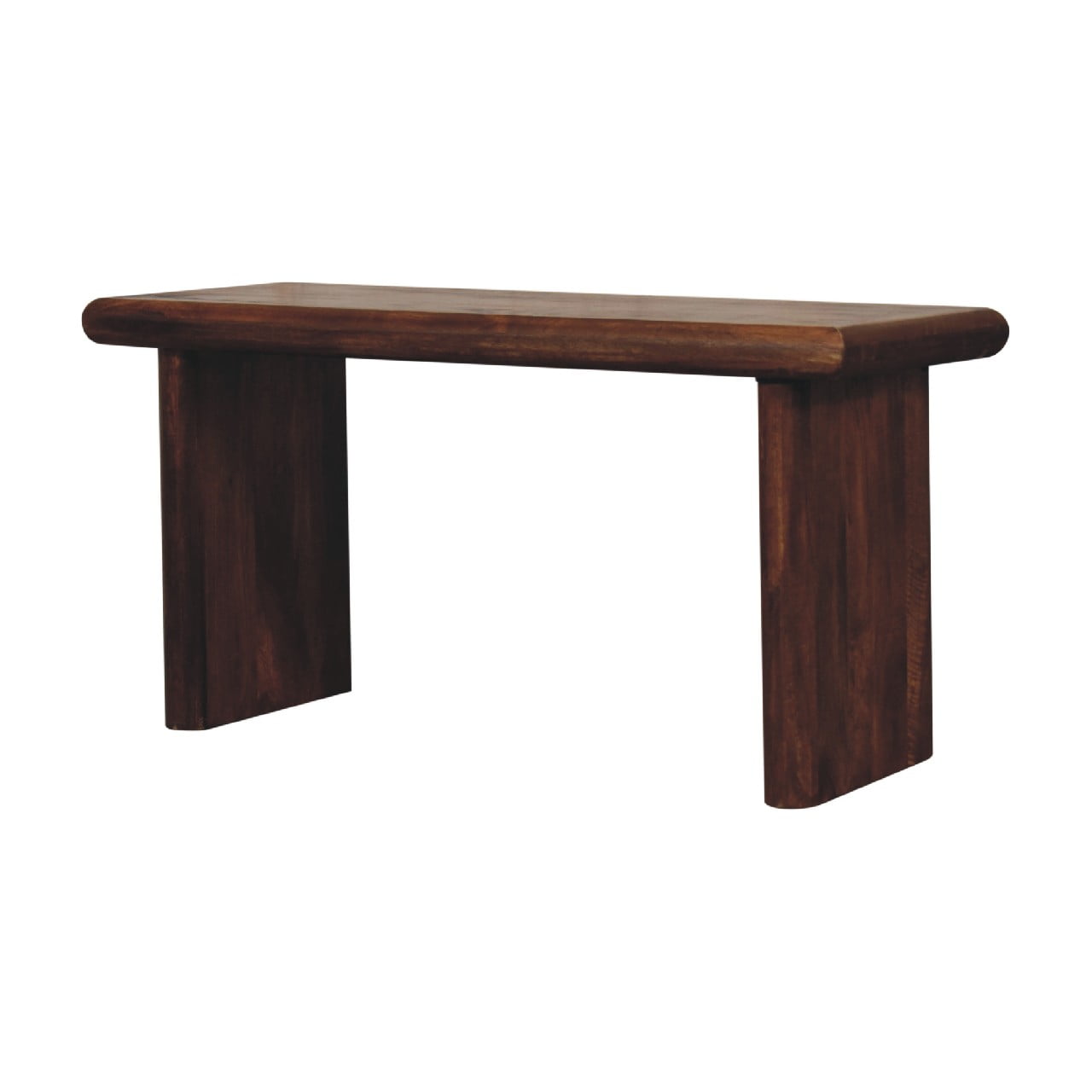 Solid Mango Wood Chestnut Finished Rio Bench - Image 2