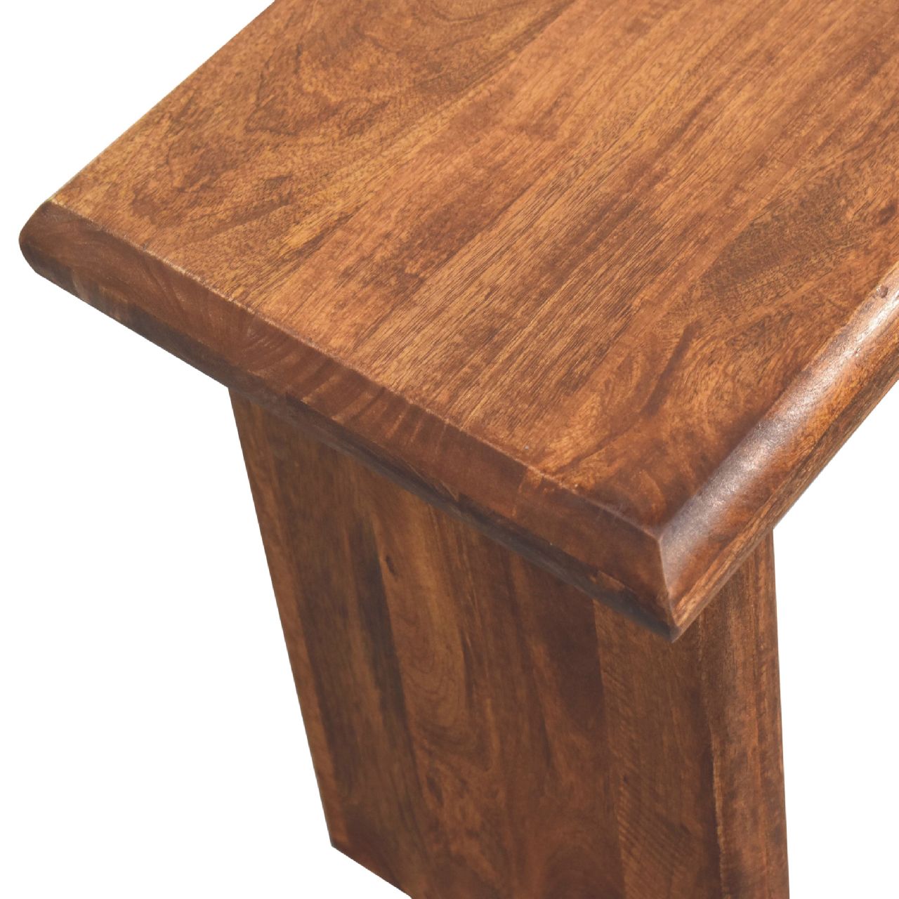 Solid Mango Wood Chestnut Finished Rio Bench - Image 7