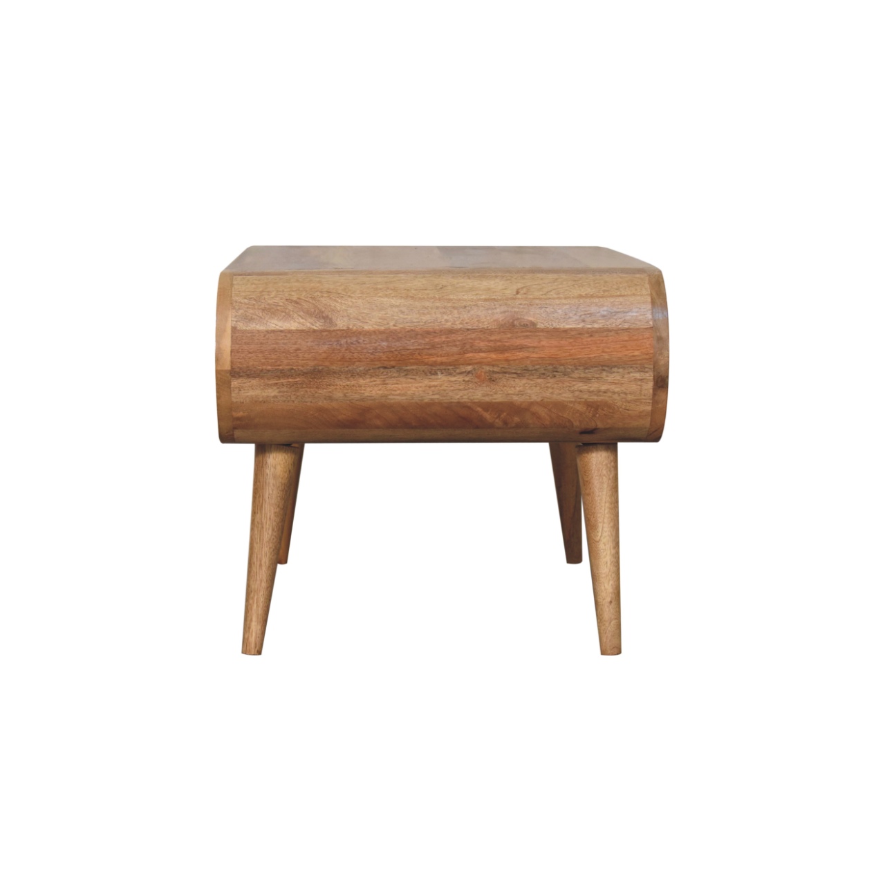 Solid Mango Wood Open Oak Finished Coffee Table - Image 8