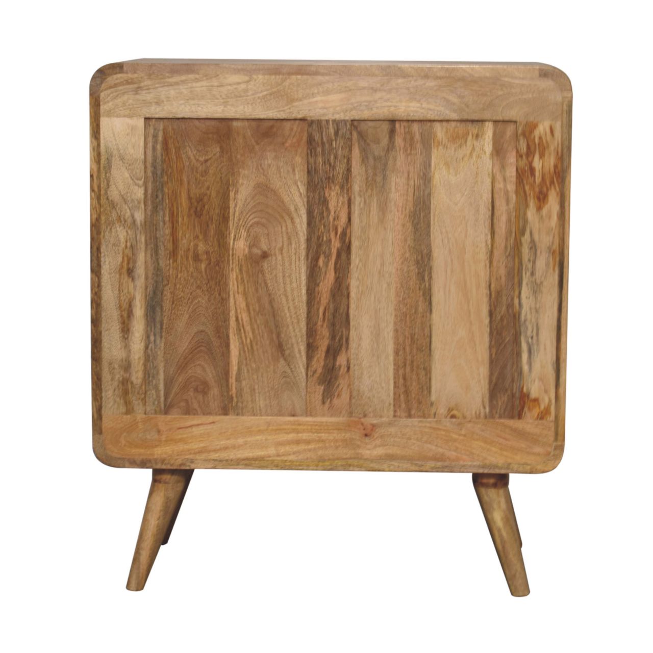 Solid Mango Wood T-bar Ridged Chest - Image 9