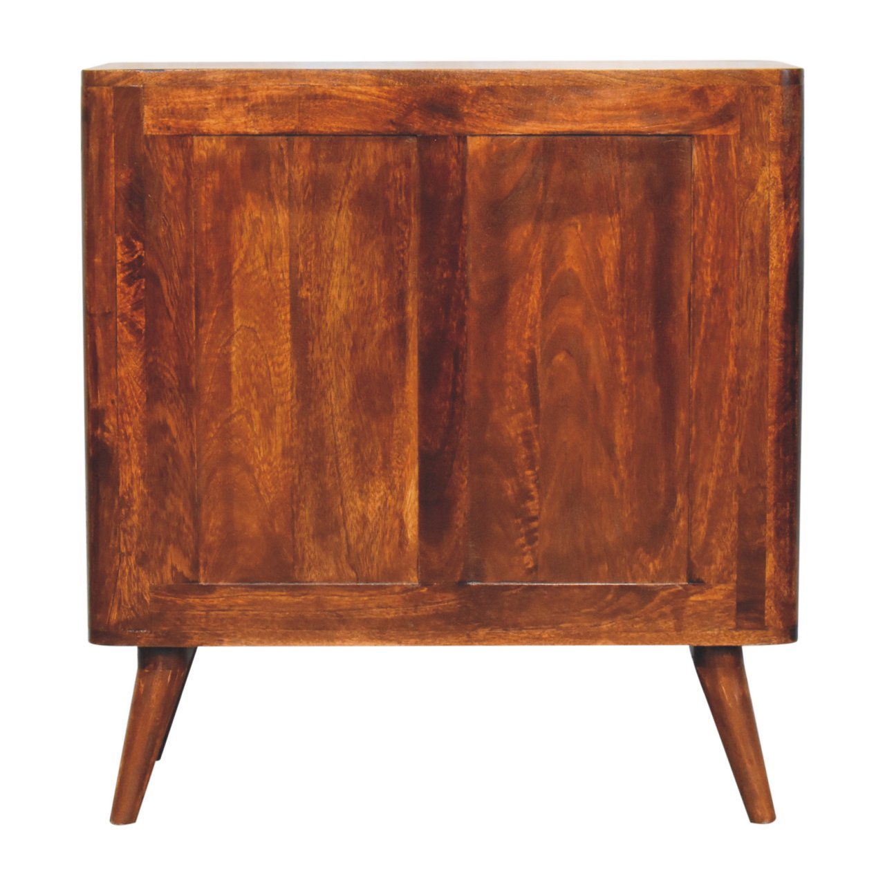 Solid Mango Wood Chestnut Finished 3 Drawer Bera Chest - Image 9
