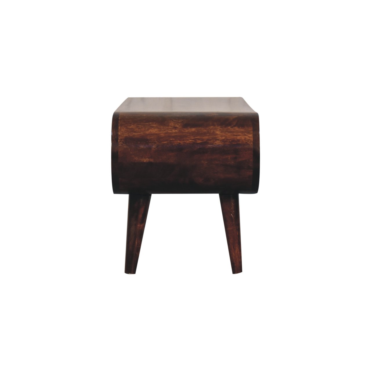 Solid Mango Wood California Walnut Finished Amaya Coffee Table - Image 8