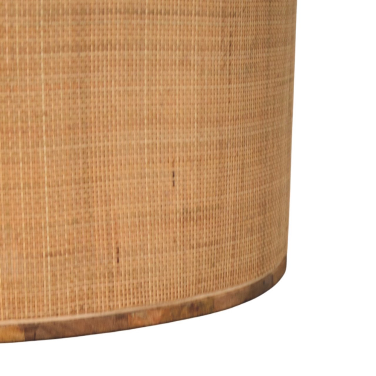 Solid Mango Wood Natural Finished Larissa Round Coffee Table - Image 5
