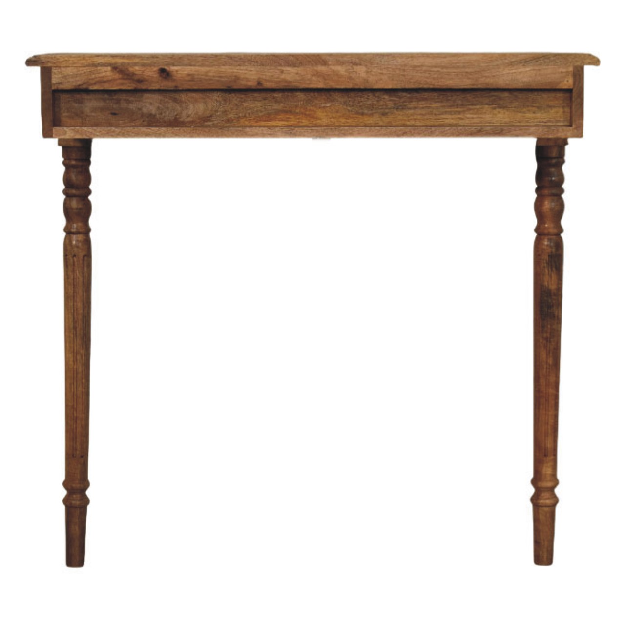 Solid Mango Wood Oak Finish Regency Wall-Mounted Radiator Console - Image 7