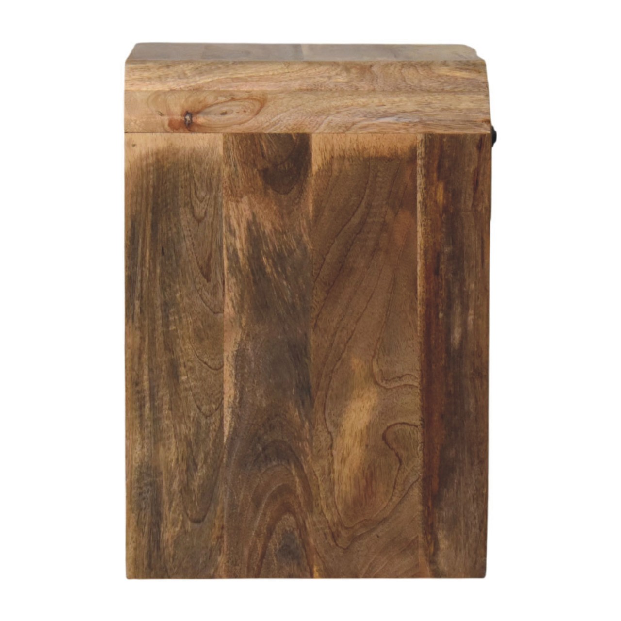 Solid Mango Wood Newton Open-Shelf Bedside - Image 8