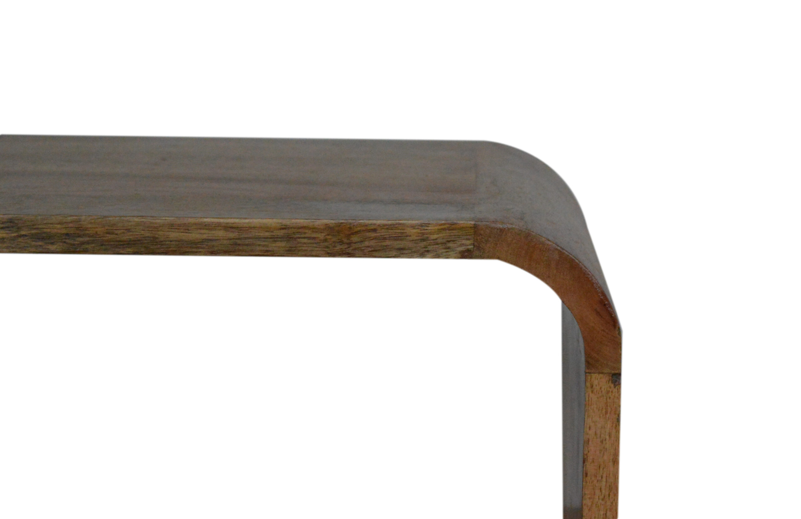 Solid Mango Wood Oak Finished 1 Drawer London Bedside - Image 3