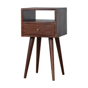 Solid Mango Wood Mini Cherry Bedside