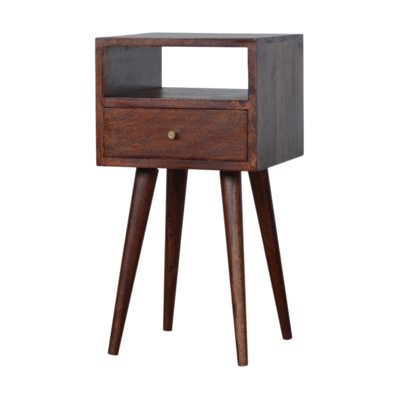 Solid Mango Wood Mini Cherry Bedside