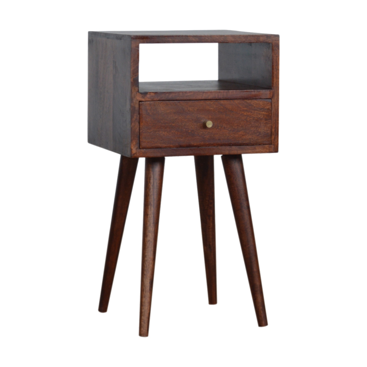 Solid Mango Wood Mini Cherry Bedside - Image 2