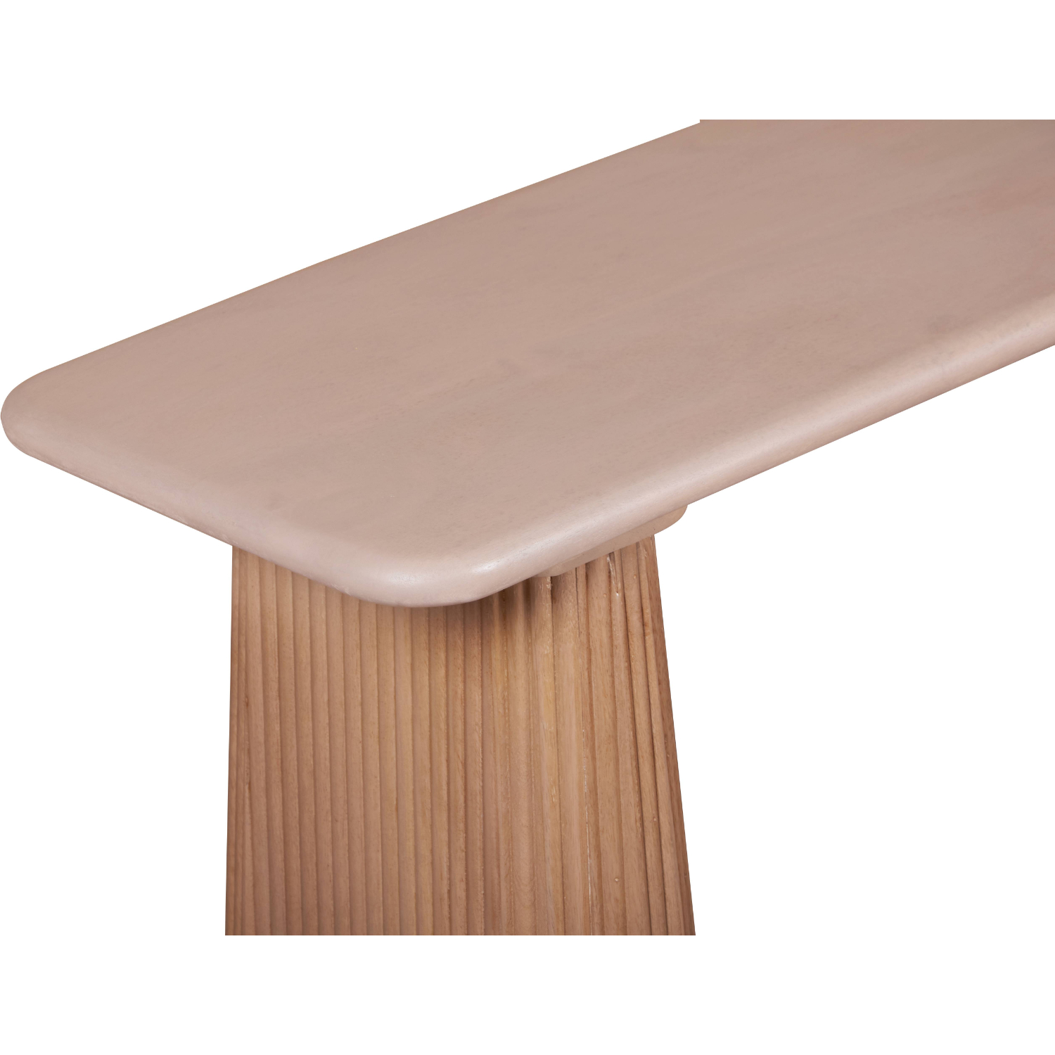 Indus Solid Wood Dining Bench - Image 3