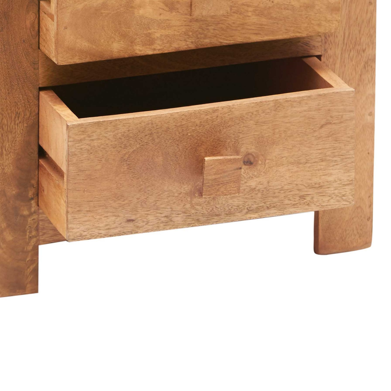 Toko Light Mango 3 Drawer Bedside - Image 2