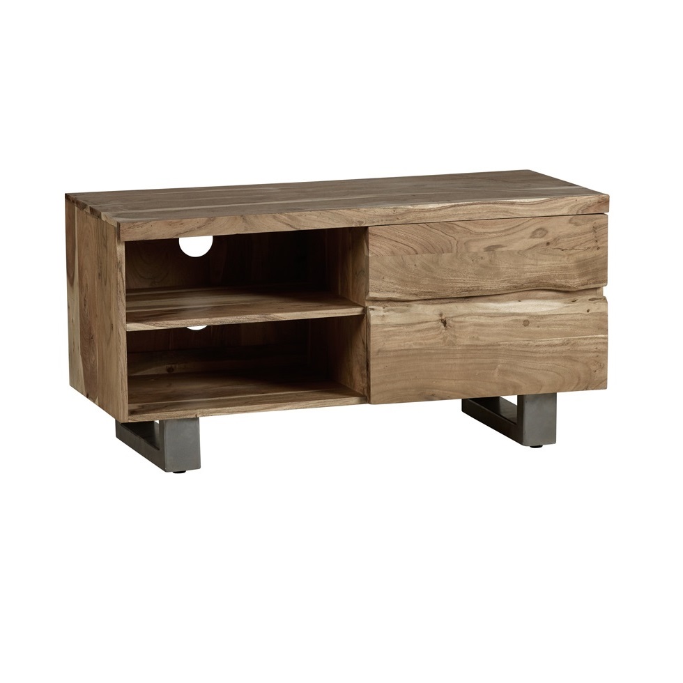 Baltic Live Edge 2 Drawer Small TV - Image 2