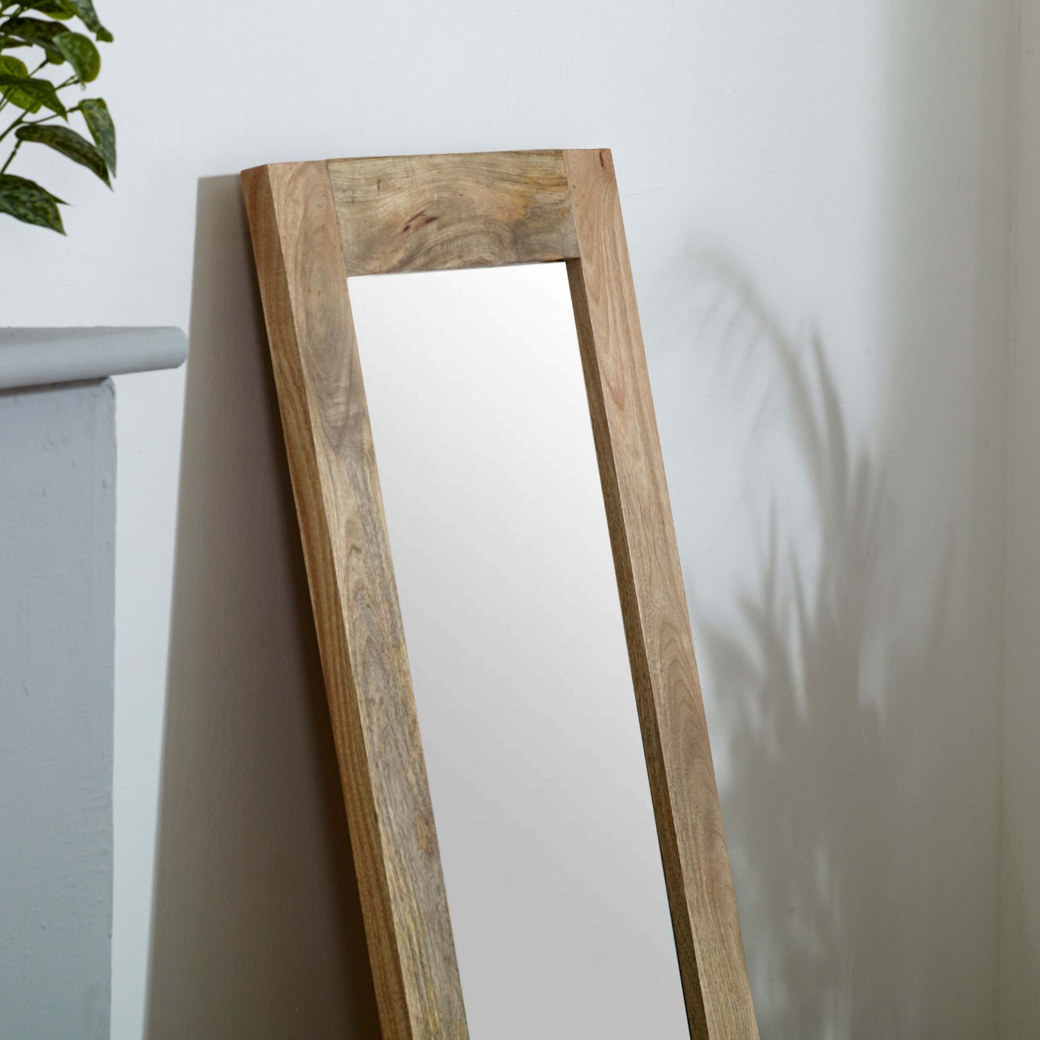 Surrey Solid Wood Frame Mirror Extra Long - Image 2