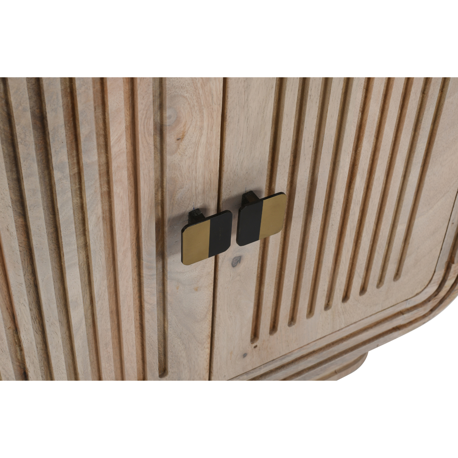 Hudson Carved Mango Wood Mini Sideboard - Image 4