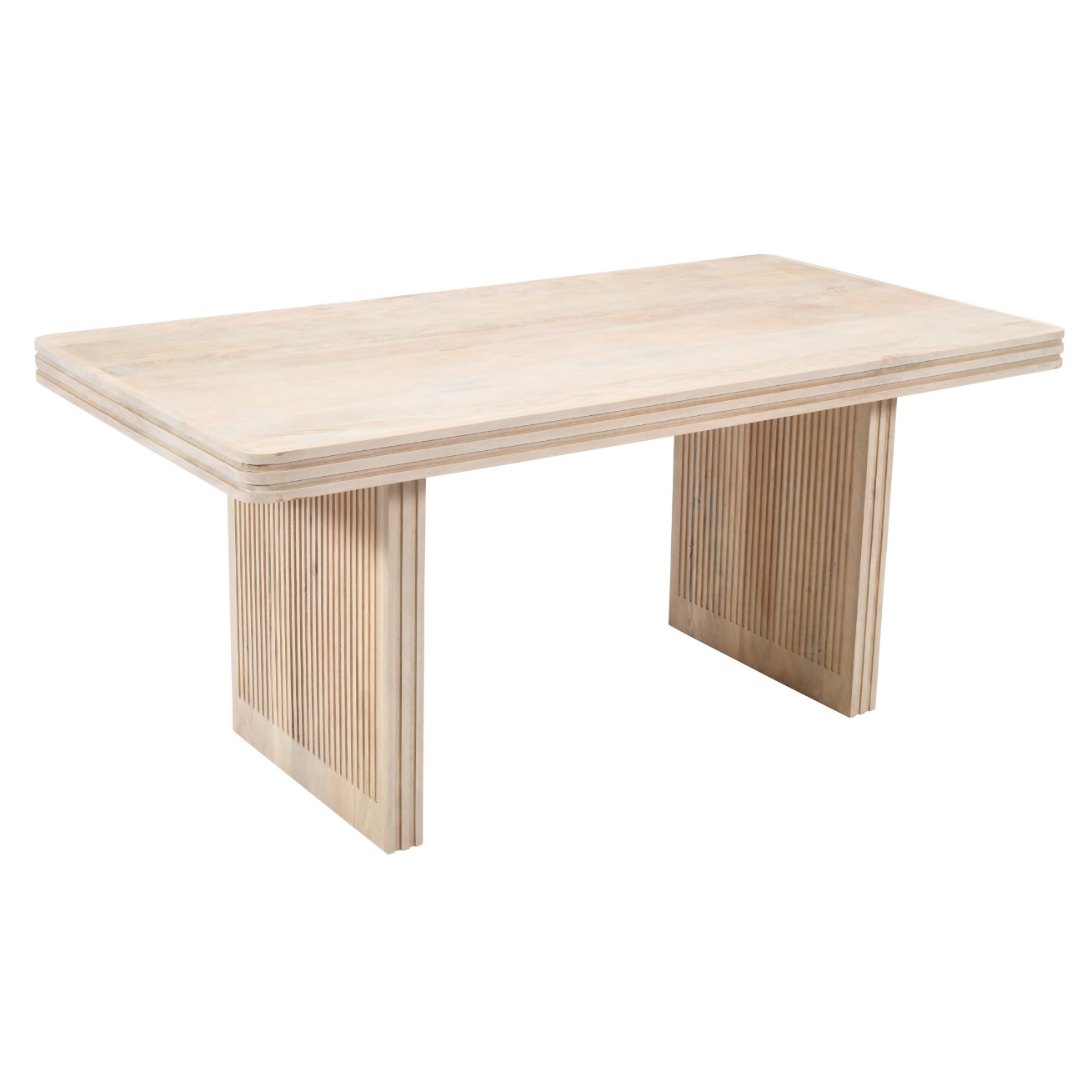 Hudson Carved Mango Wood Dining Table - Image 3