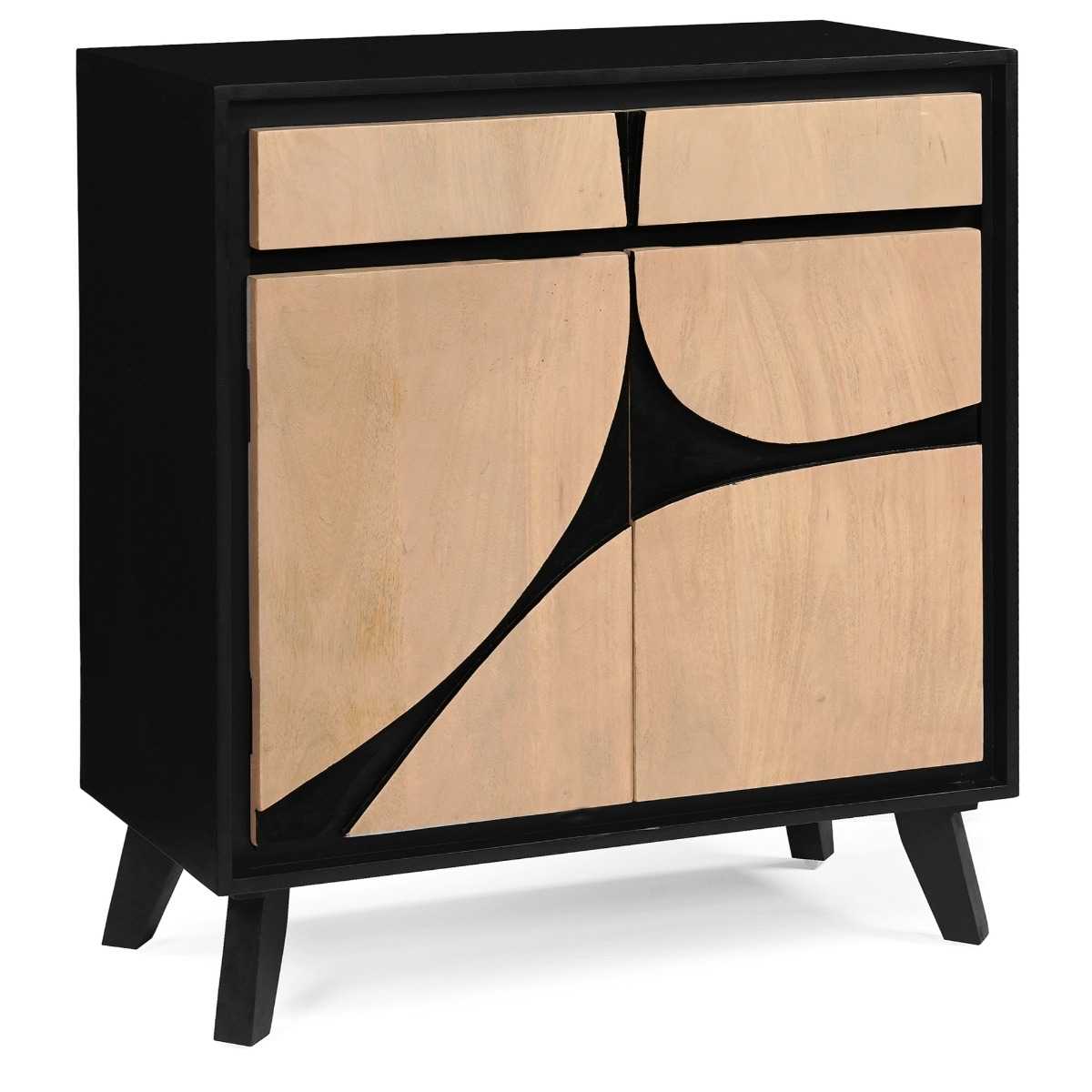 Boho Wood 2 Door Sideboard - Image 2