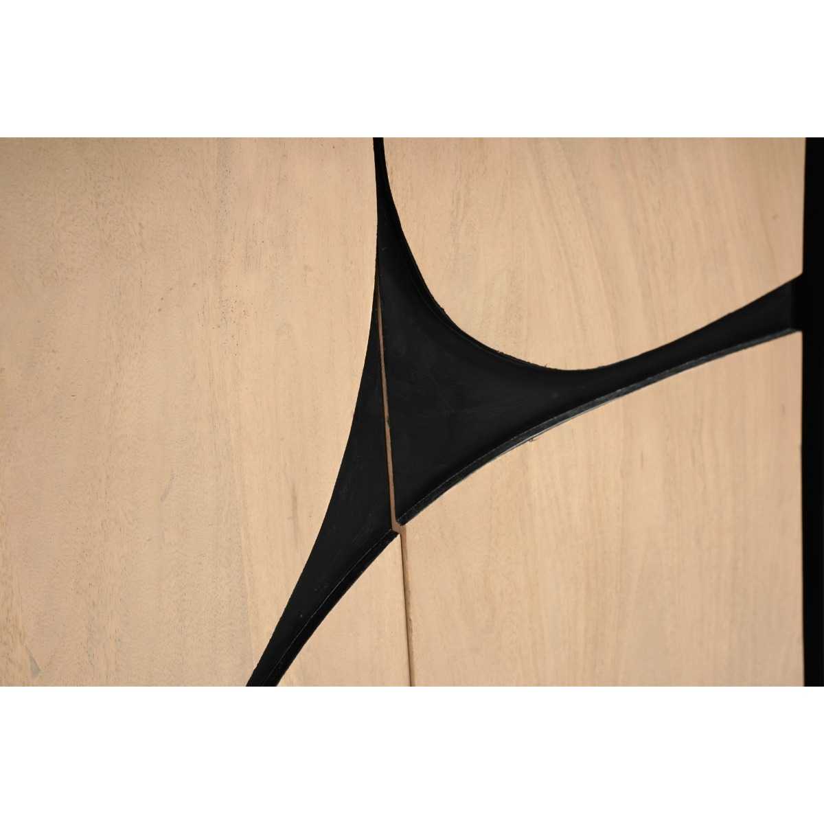 Boho Wood 2 Door Sideboard - Image 3