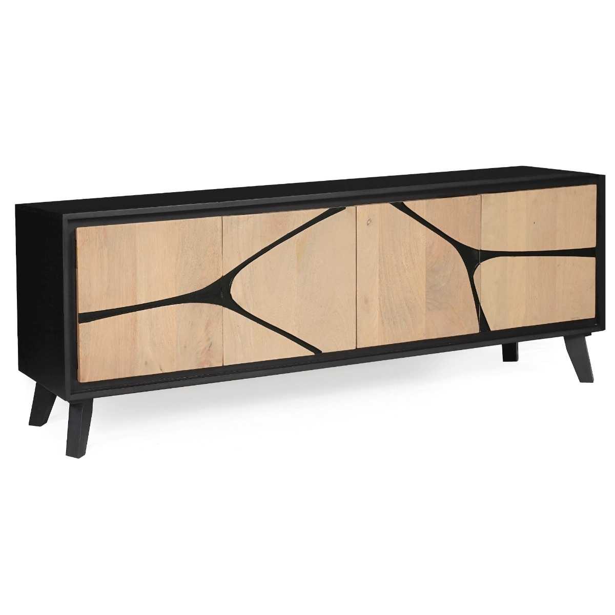 Boho Large Low Board TV Cabinet - Image 3
