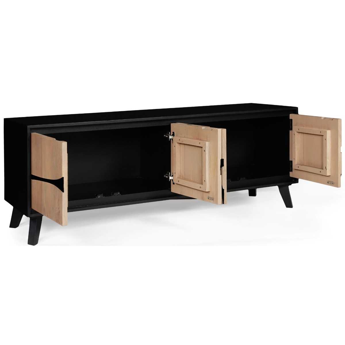 Boho Large Low Board TV Cabinet - Image 4