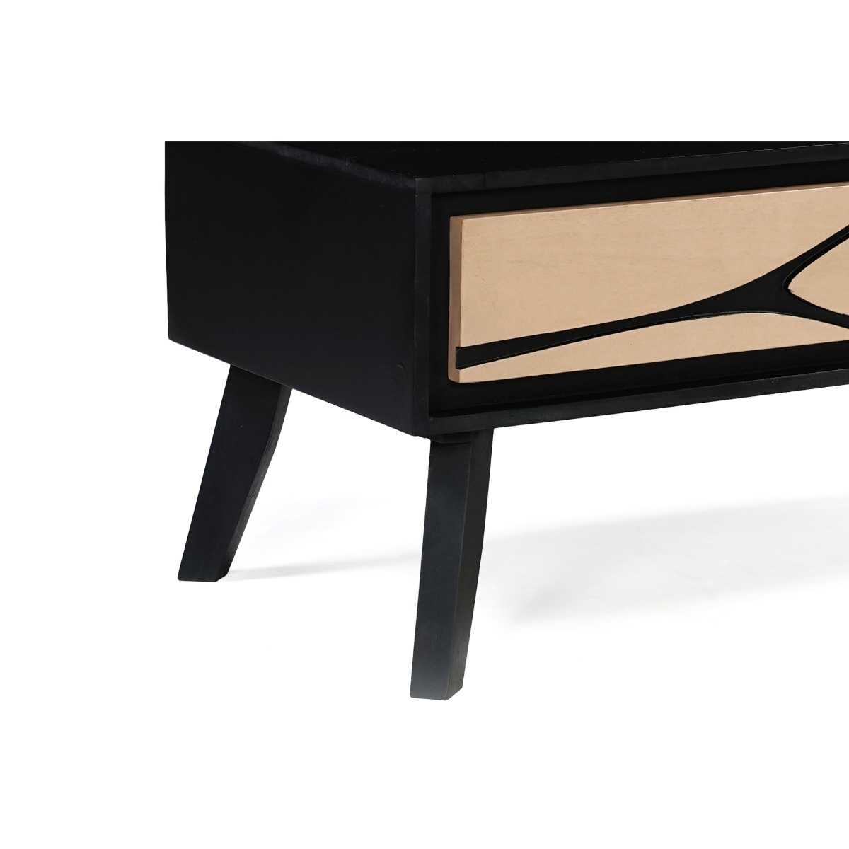 Boho 2 Drawer Coffee Table - Image 5