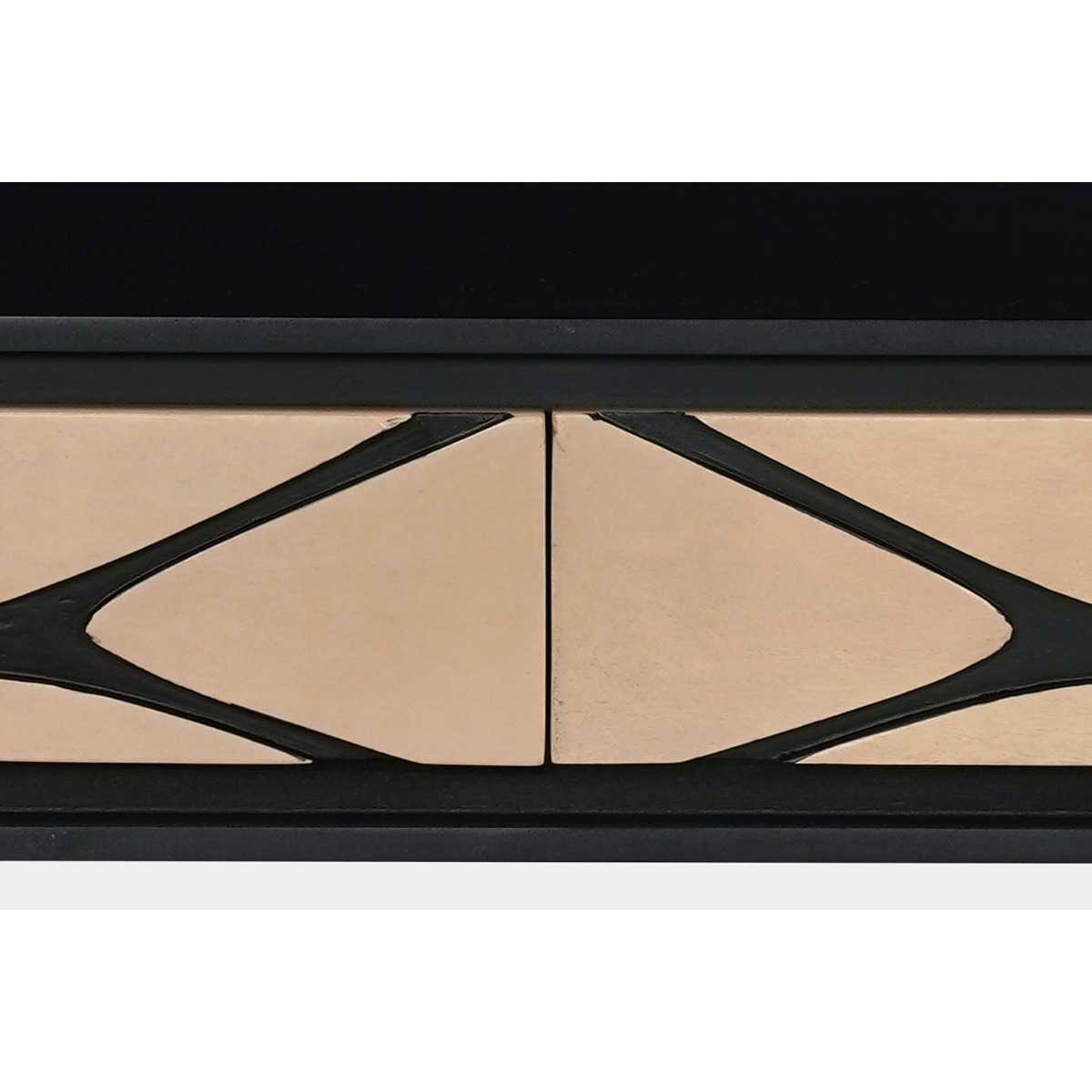 Boho 2 Drawer Coffee Table - Image 6