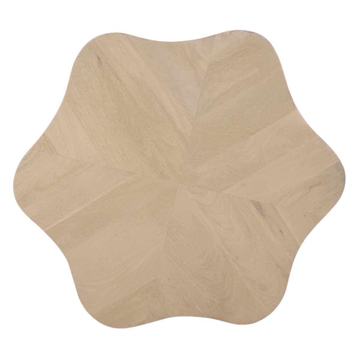 Boho Wooden Star Low Coffee Table - Image 5
